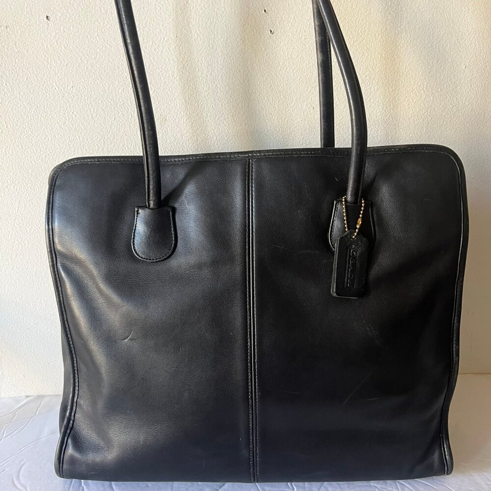 Y2K VINTAGE COACH 7303 LEGACY LEATHER TOTE LAPTOP WORK CARRYALL